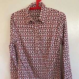 Ellie Kai patterned blouse